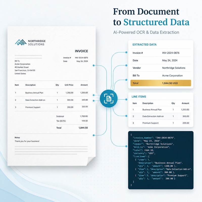 PDF data extraction